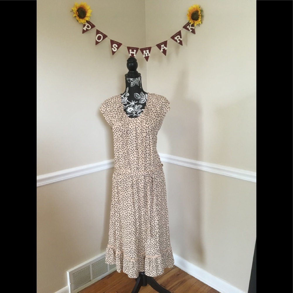 Lauren Conrad flower printed dress